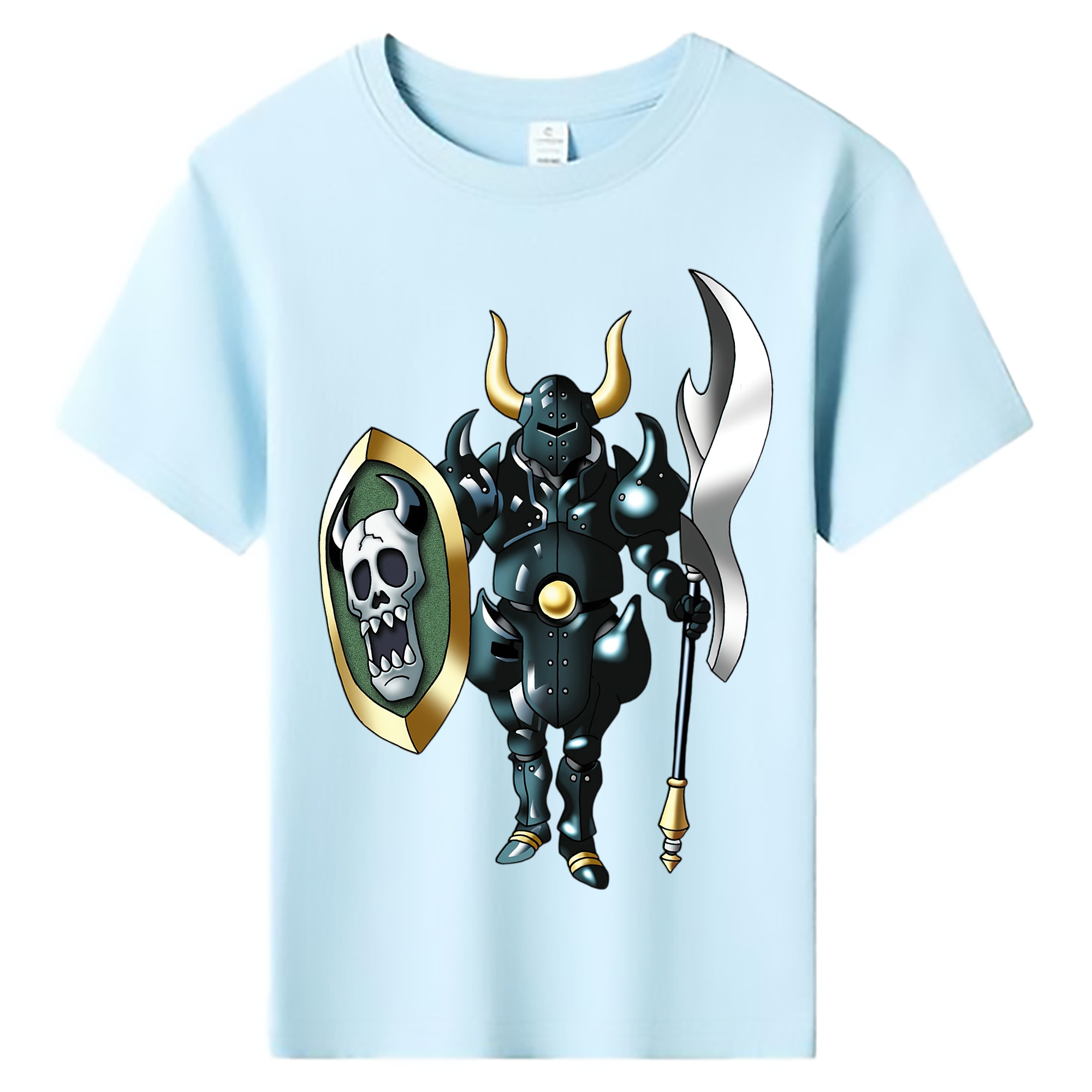 （画像用） ドラゴンクエスト Doragon Kuesuto Dragon Quest 綿100％キッズTシャツ（フロントプリント）
